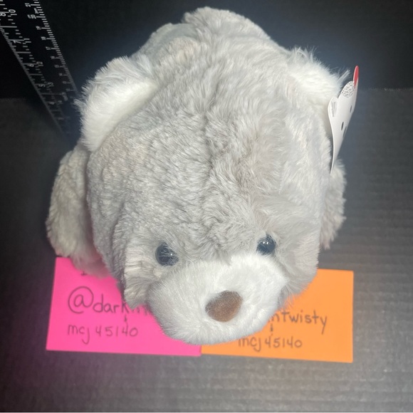 BNWT GRAY GUND SNUFFLES 10” PLUSH BEAR PRICE FIRM - Picture 7 of 14